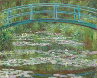 Die japanische Fußbrücke, 1899